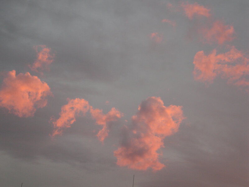 Clouds at Dusk — Pink