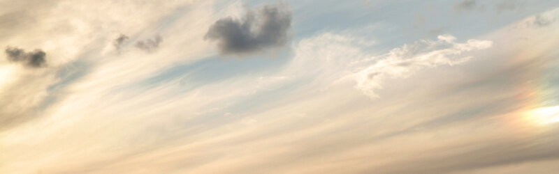 clouds at sunset