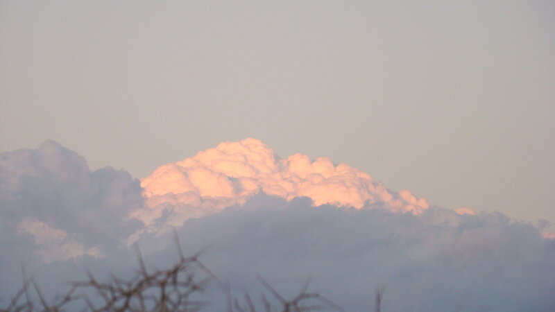 clouds at sunset