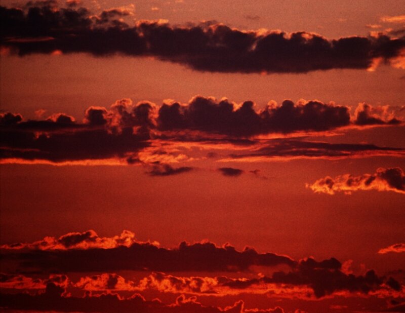 Clouds at Sunset — Red