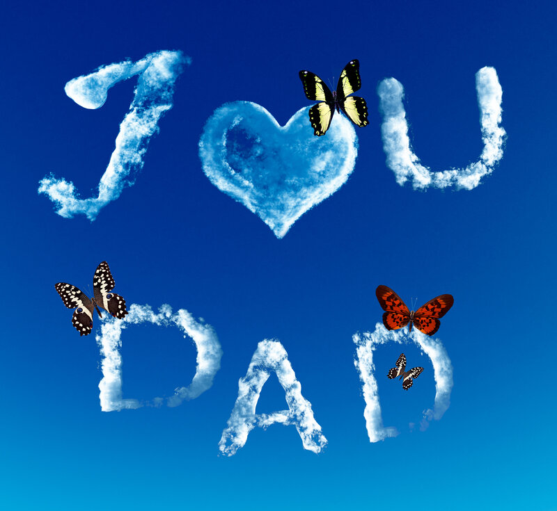 Clouds Forming I Love You Dad