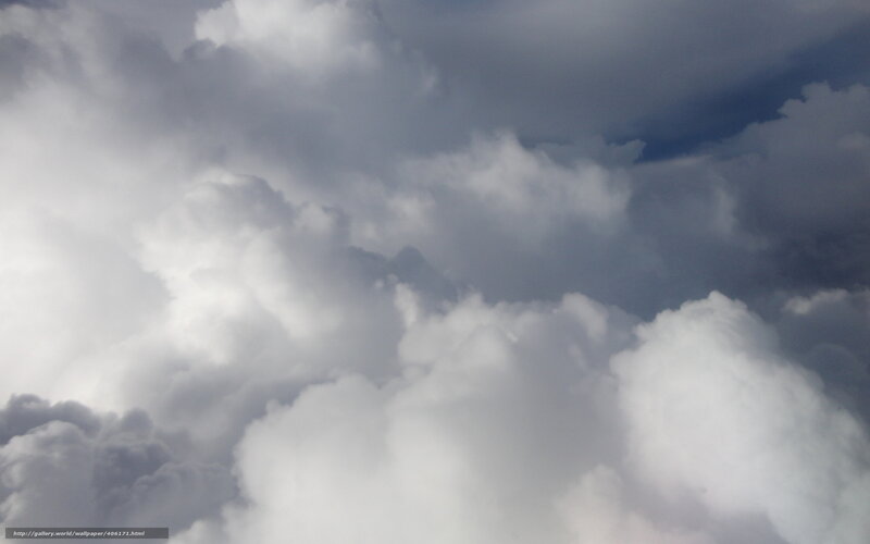 Clouds from above