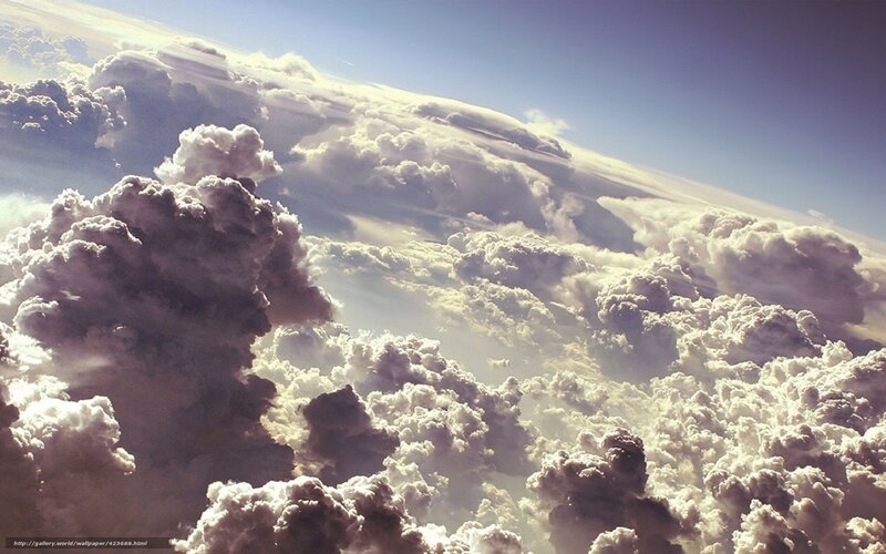 Clouds from above