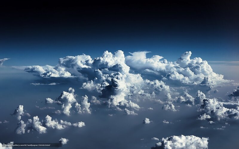Clouds from above