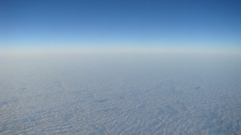 clouds from above