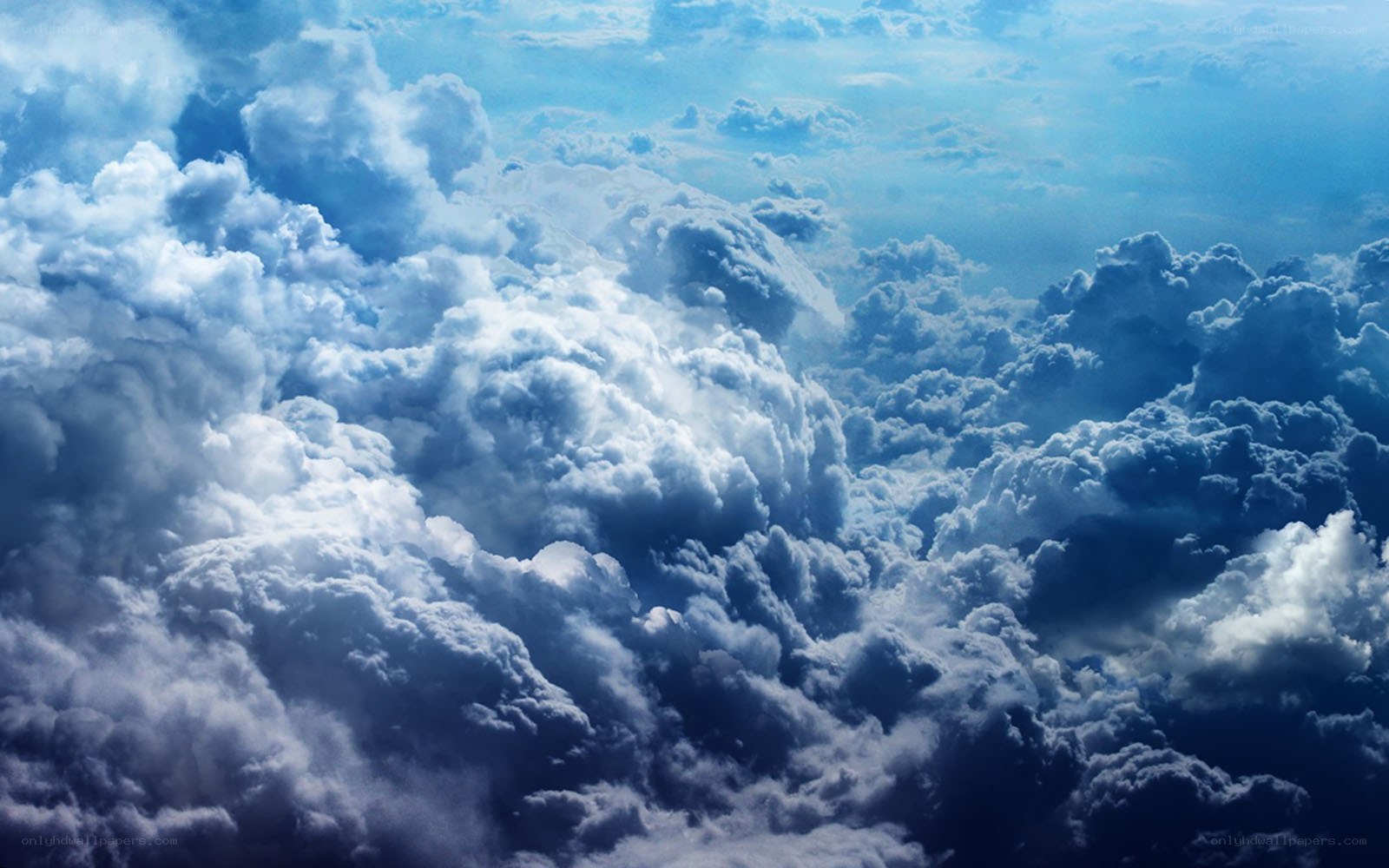 clouds from above