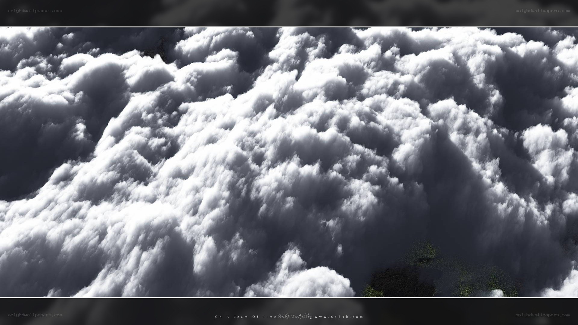 clouds from above
