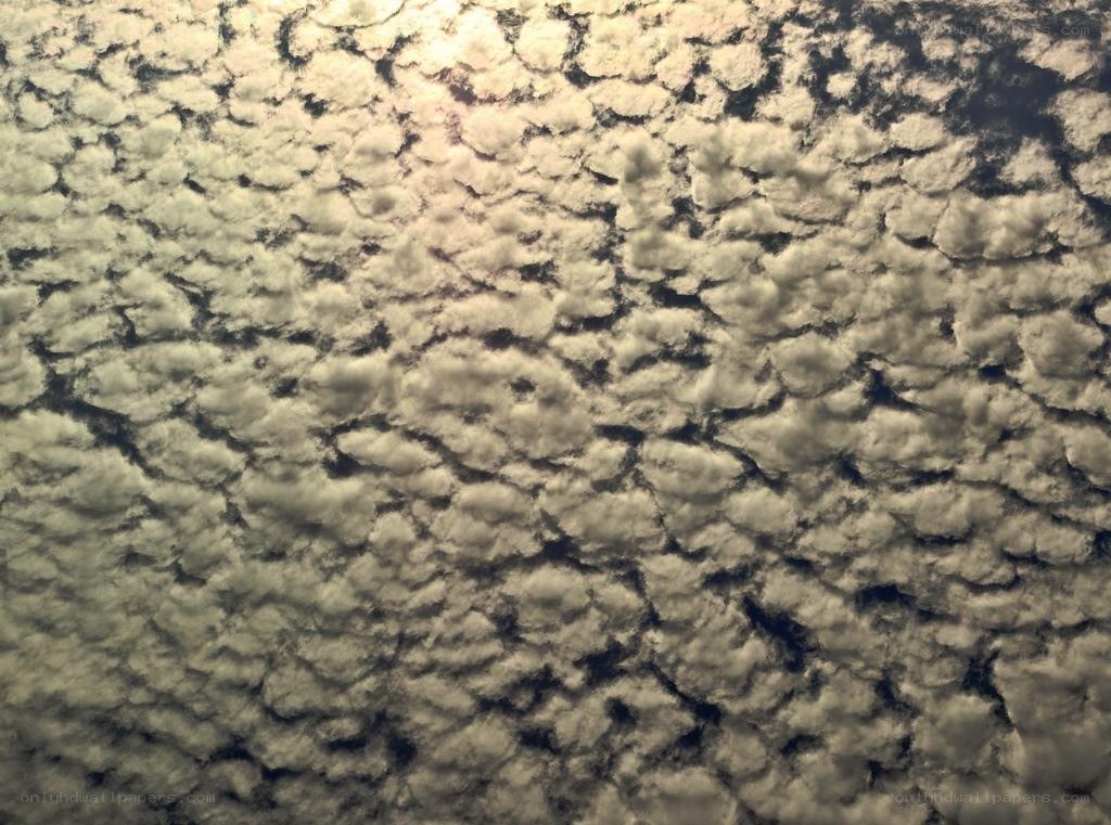 clouds from above