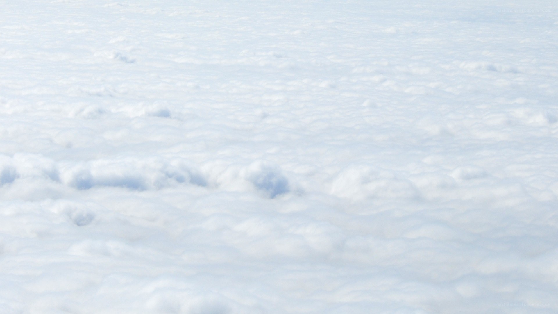 clouds from above