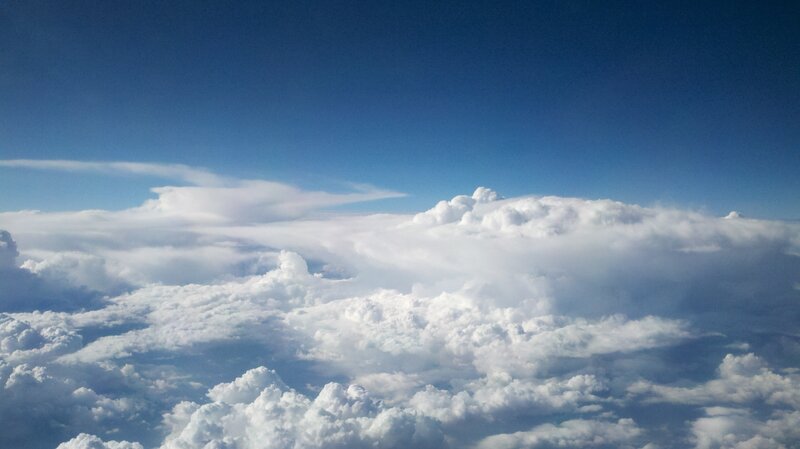 Clouds from Above — Afternoon, White