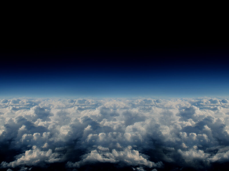 Clouds from Above — Black