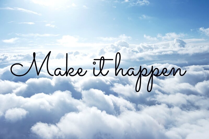 Clouds from Above — Blue, Serene, Morning, Photograph, Sky, Sunlight, Text