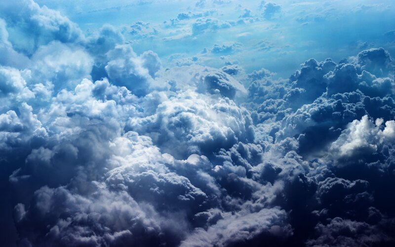 Clouds from Above — Dramatic, Sky