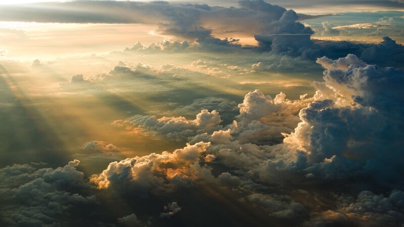 Clouds from Above — Gold