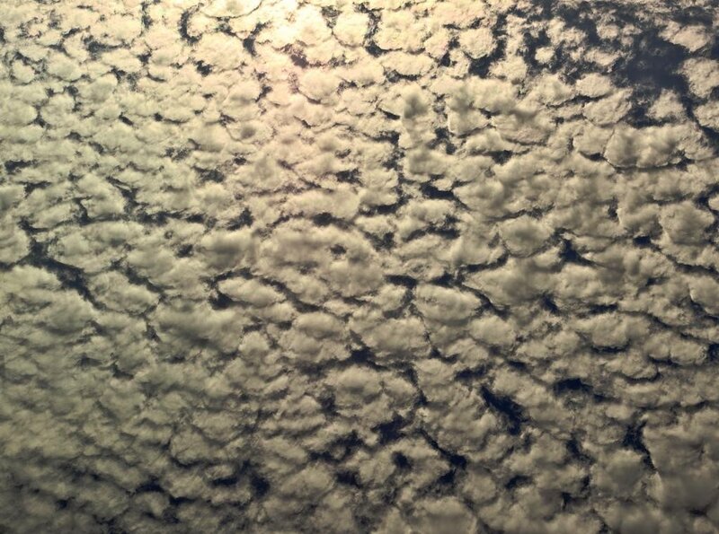 Clouds from Above — Gray, Serene, Afternoon
