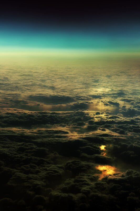 Clouds from Above — Green