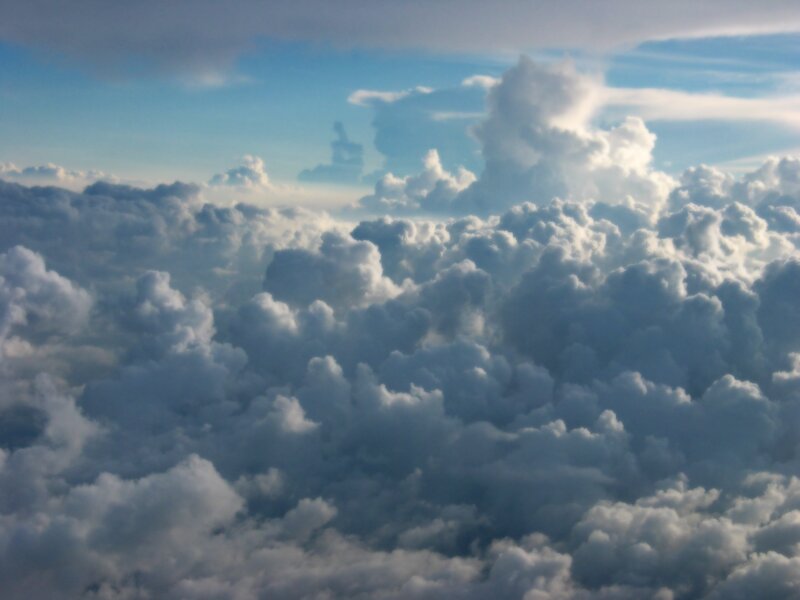 Clouds from Above — Serene, Afternoon
