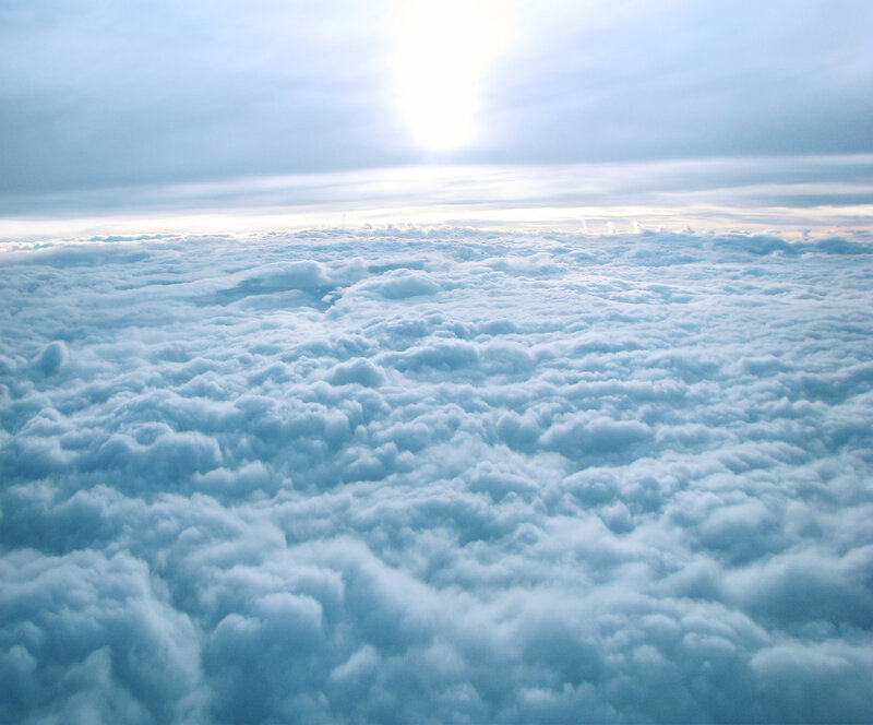 Clouds from Above — Sun, Sky