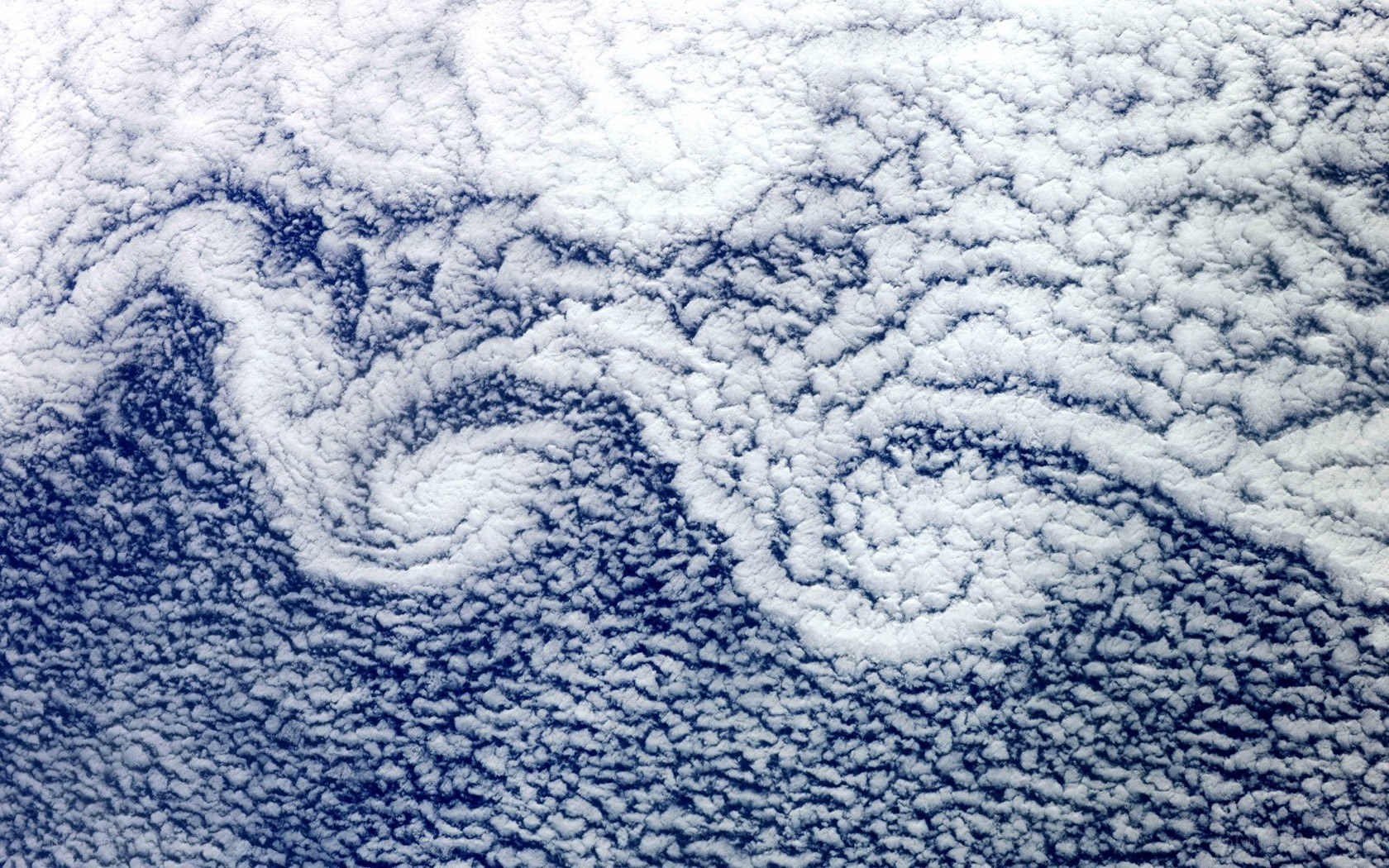 clouds from space