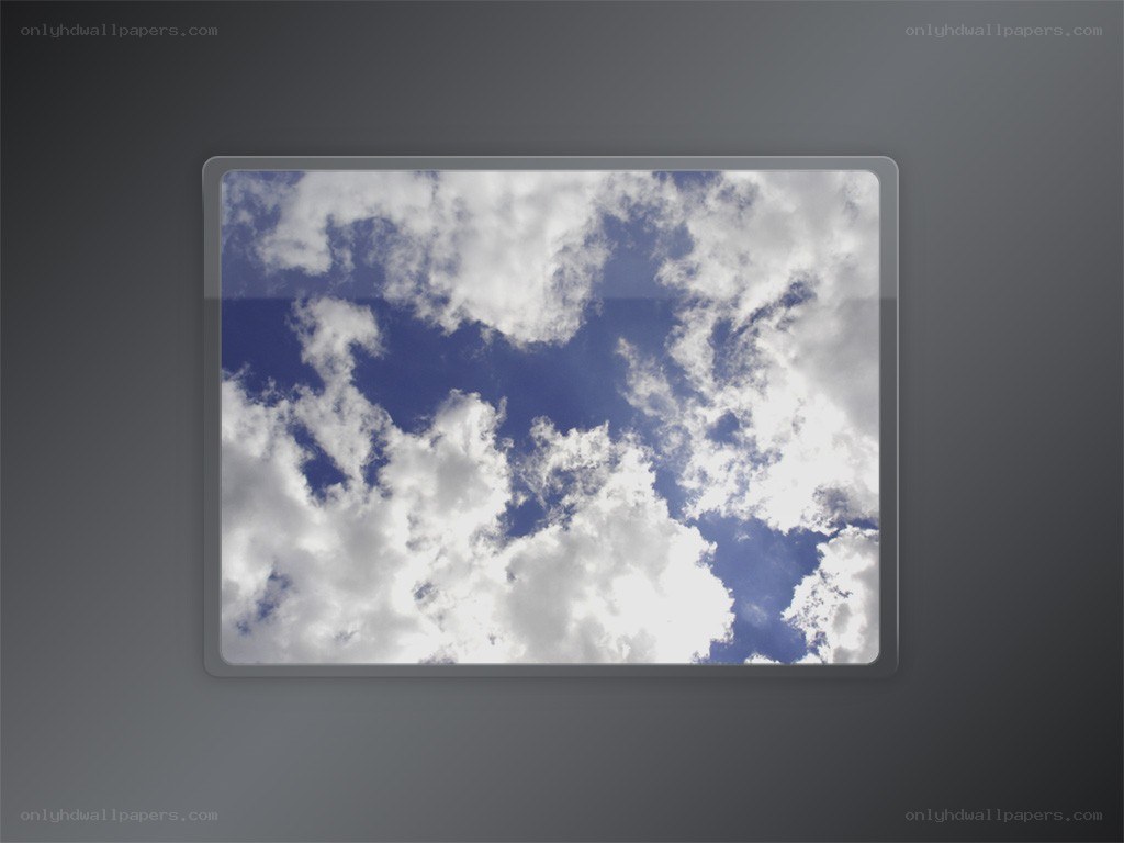 clouds in a blue sky