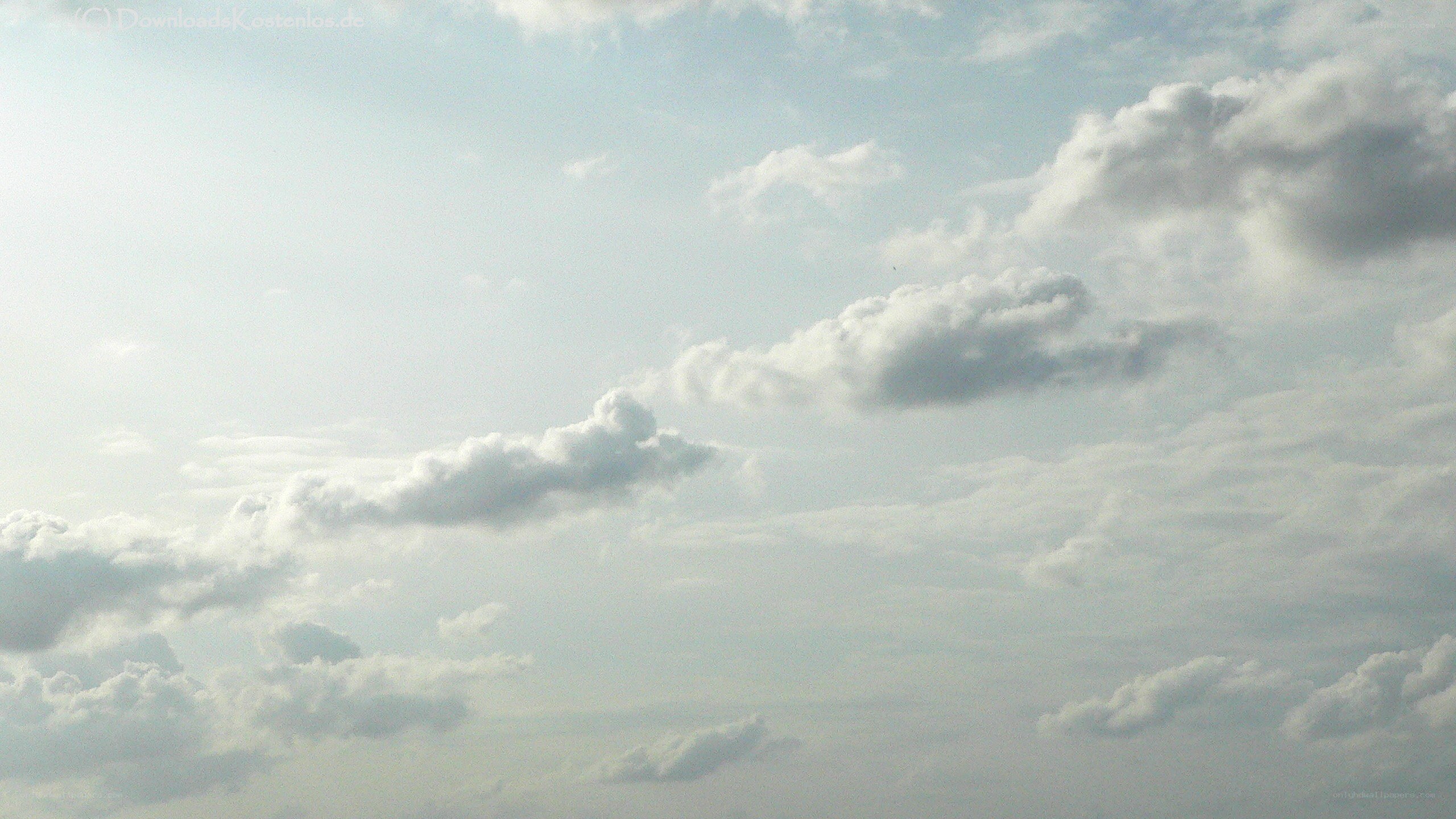 clouds in a blue sky