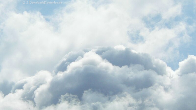 clouds in a blue sky