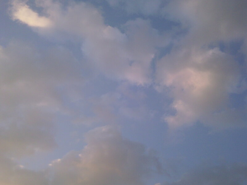 Clouds in Blue Sky — Calm