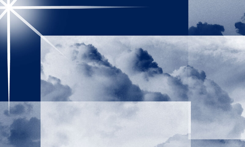 Clouds in Blue Sky — Dramatic, Photograph, Light