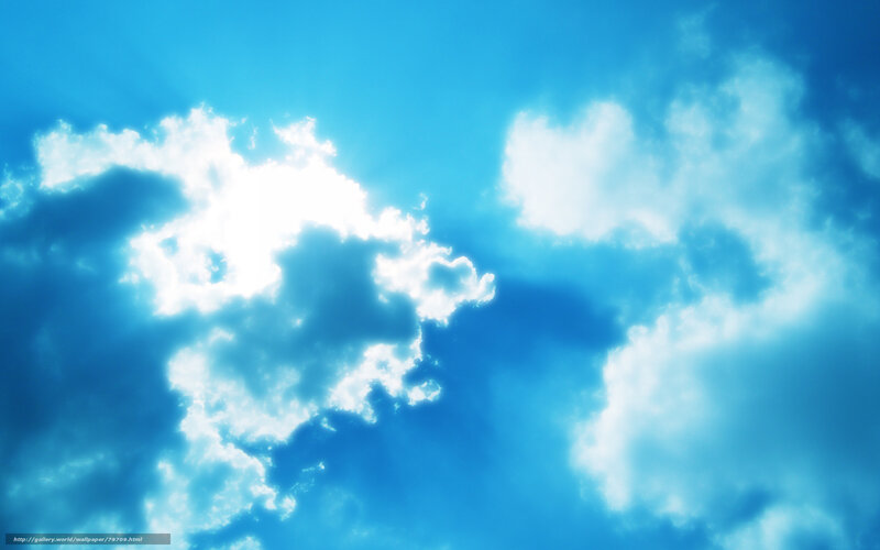 Clouds in Blue Sky — Serene, Afternoon