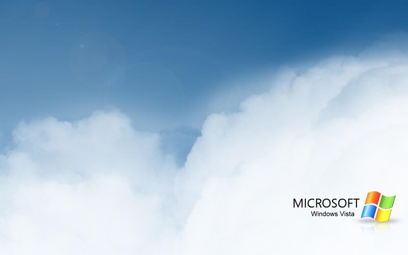 Clouds in Blue Sky — Serene, Logo