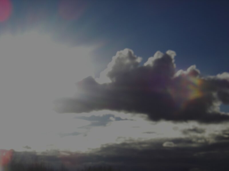 Clouds in Bright Sky