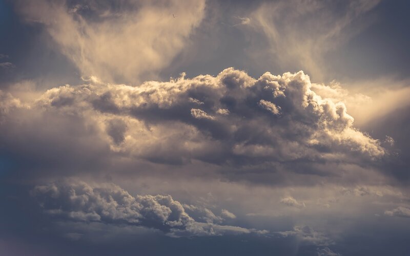 Clouds in Dramatic Sky