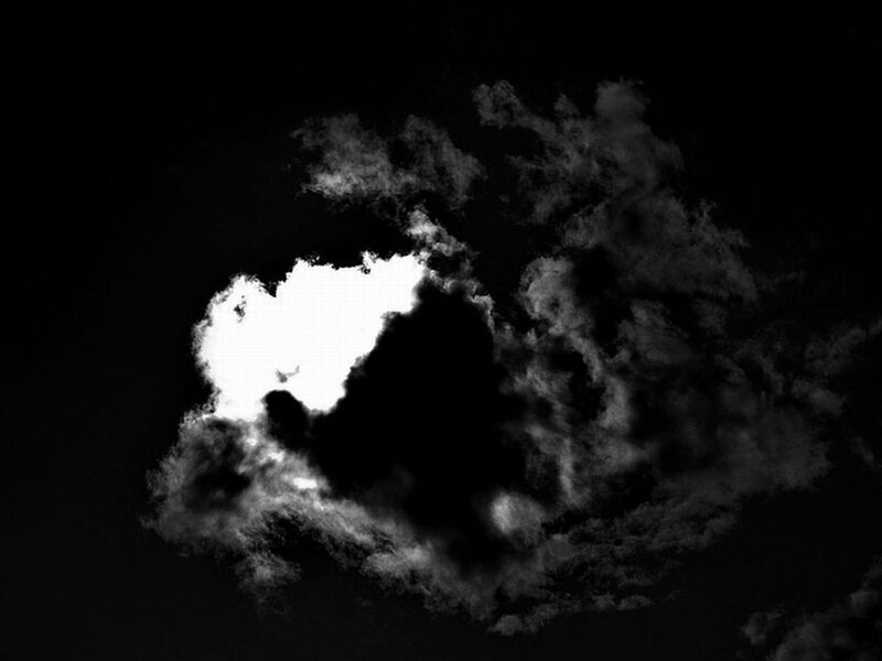 Clouds in Night Sky
