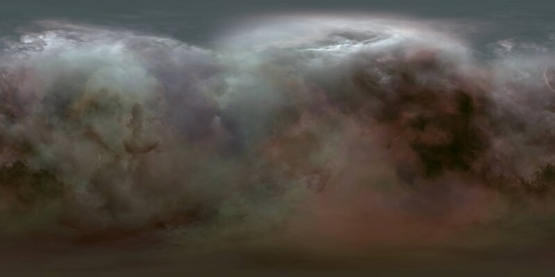Clouds in Stormy Sky