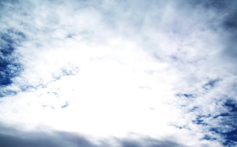 clouds in the sky