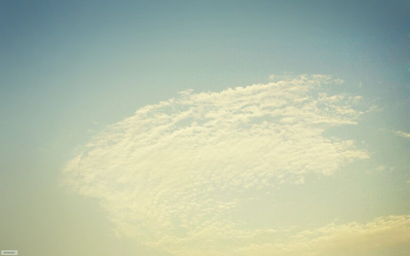 clouds in the sky