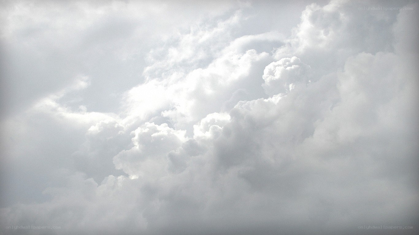 clouds in the sky