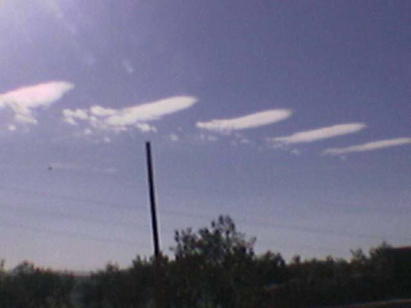 Clouds in the Sky — Blue, Calm