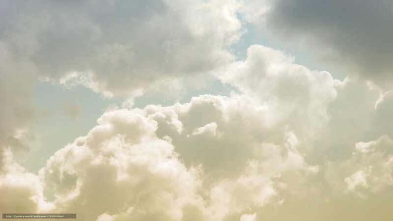 Clouds in the sky