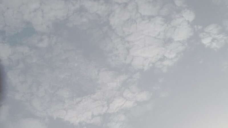 Clouds in the Sky — White, Overcast