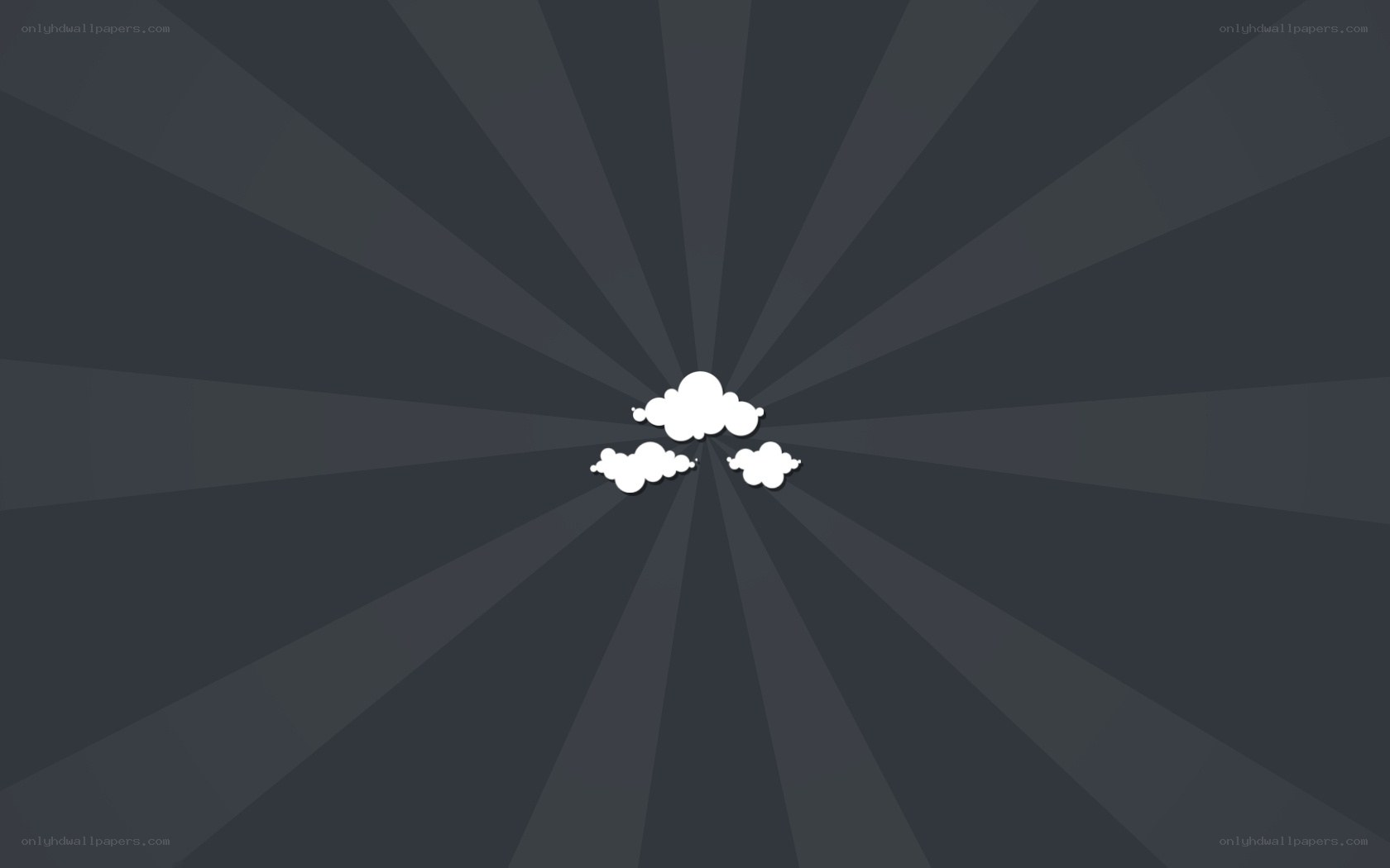 clouds on dark background