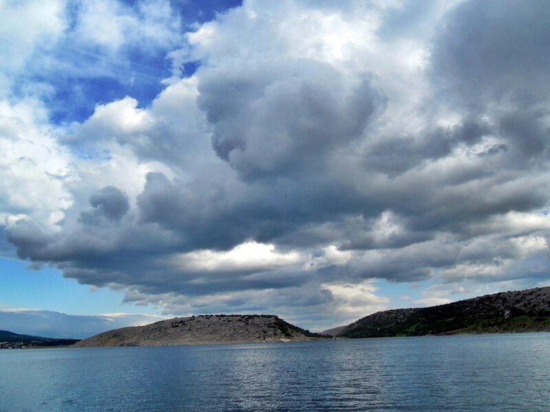 Clouds over Coastal Hills