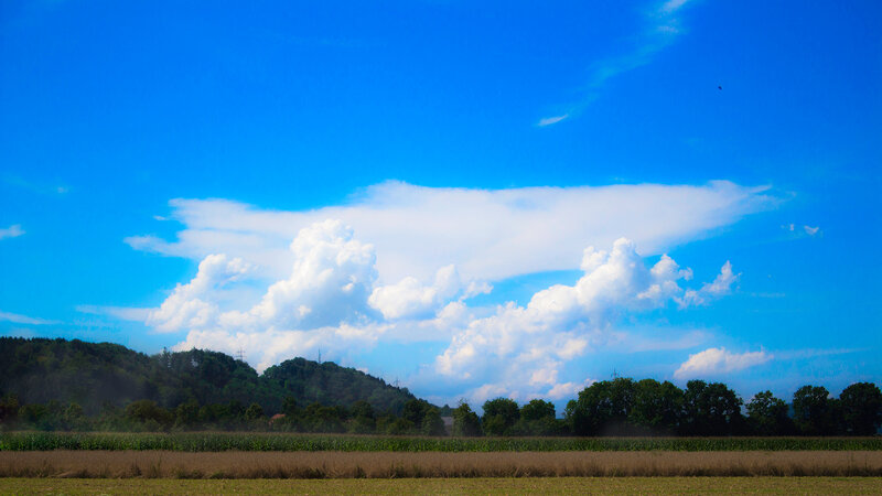 Clouds over Cornfield