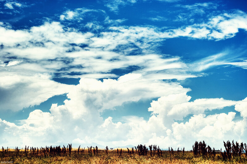 Clouds over Field