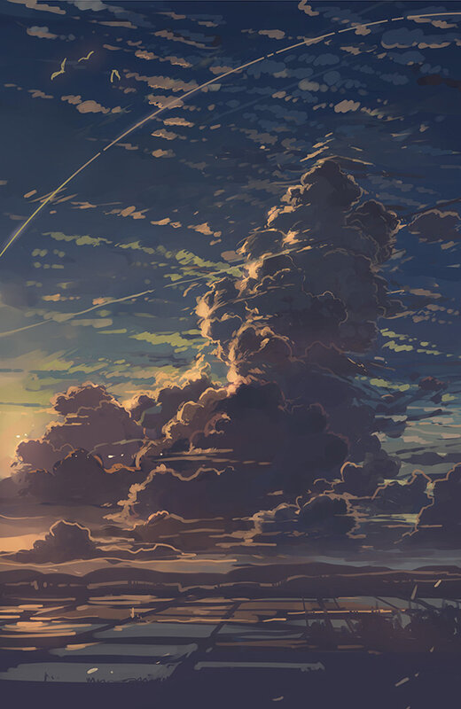 Clouds over Fields