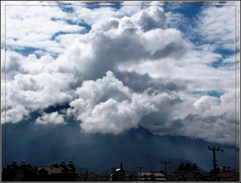 Clouds over Mountain