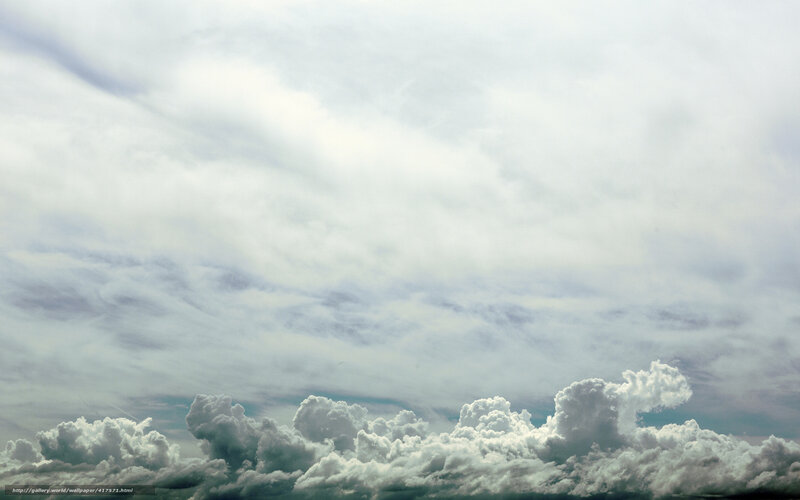 Clouds over the horizon