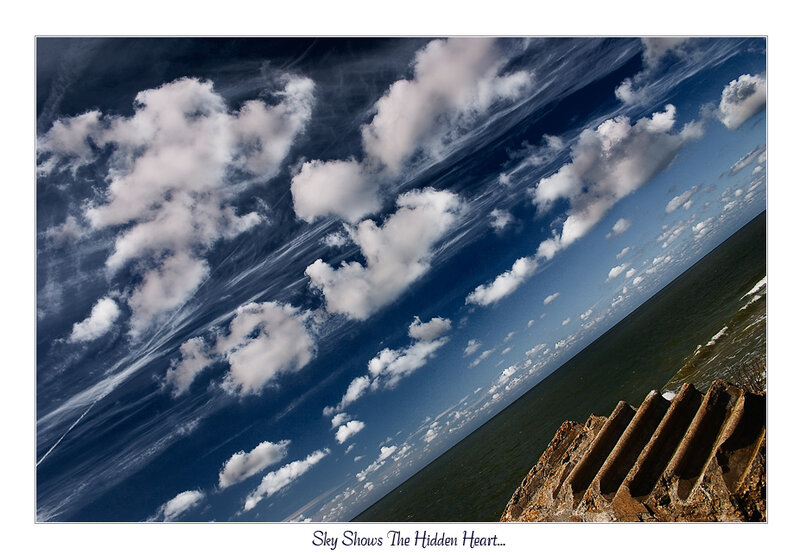 Clouds over Water — Blue