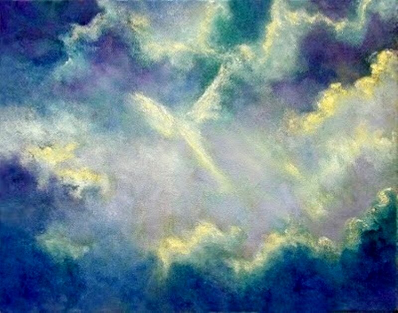 Clouds with Light Rays