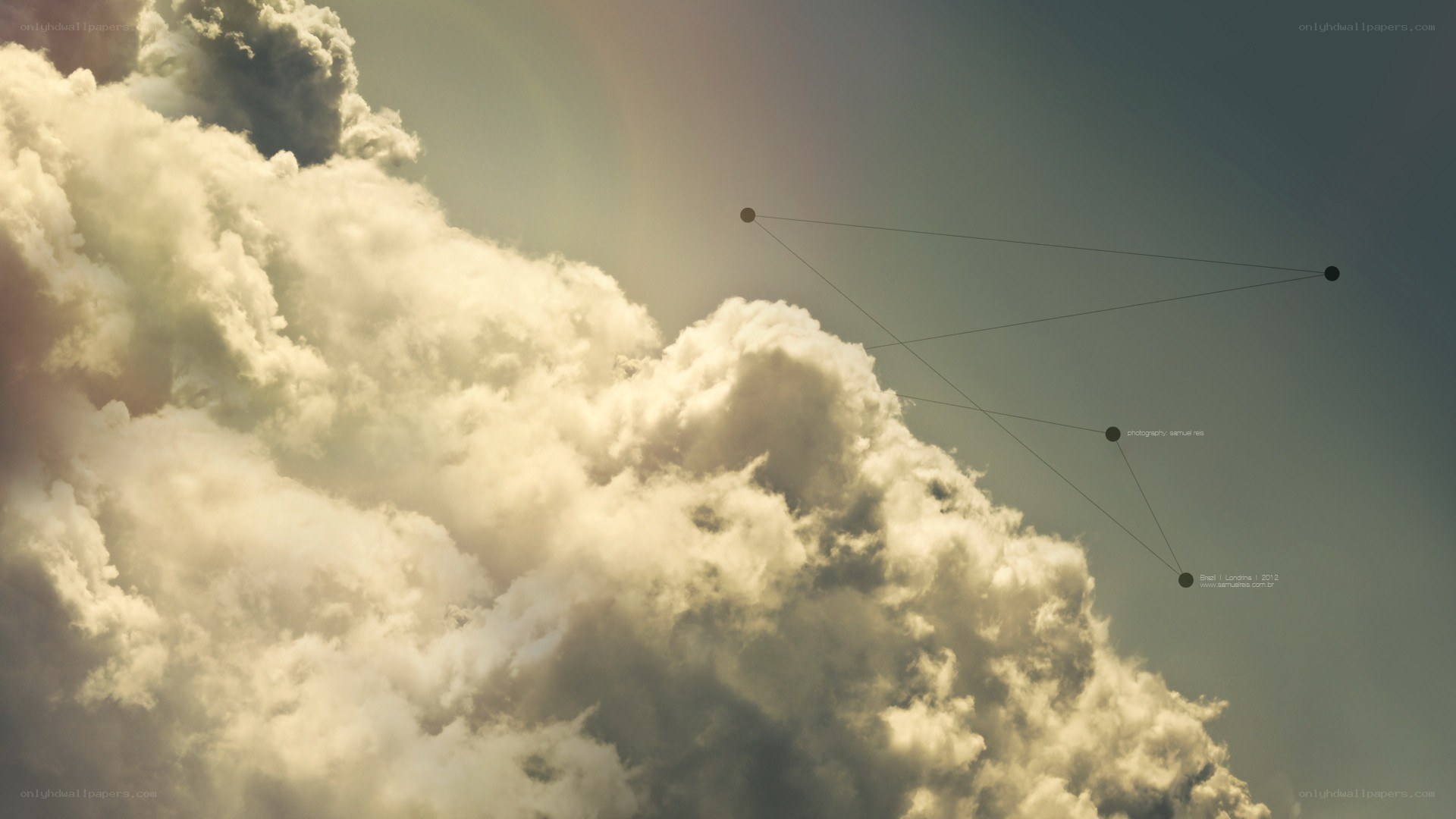 Clouds with network overlay